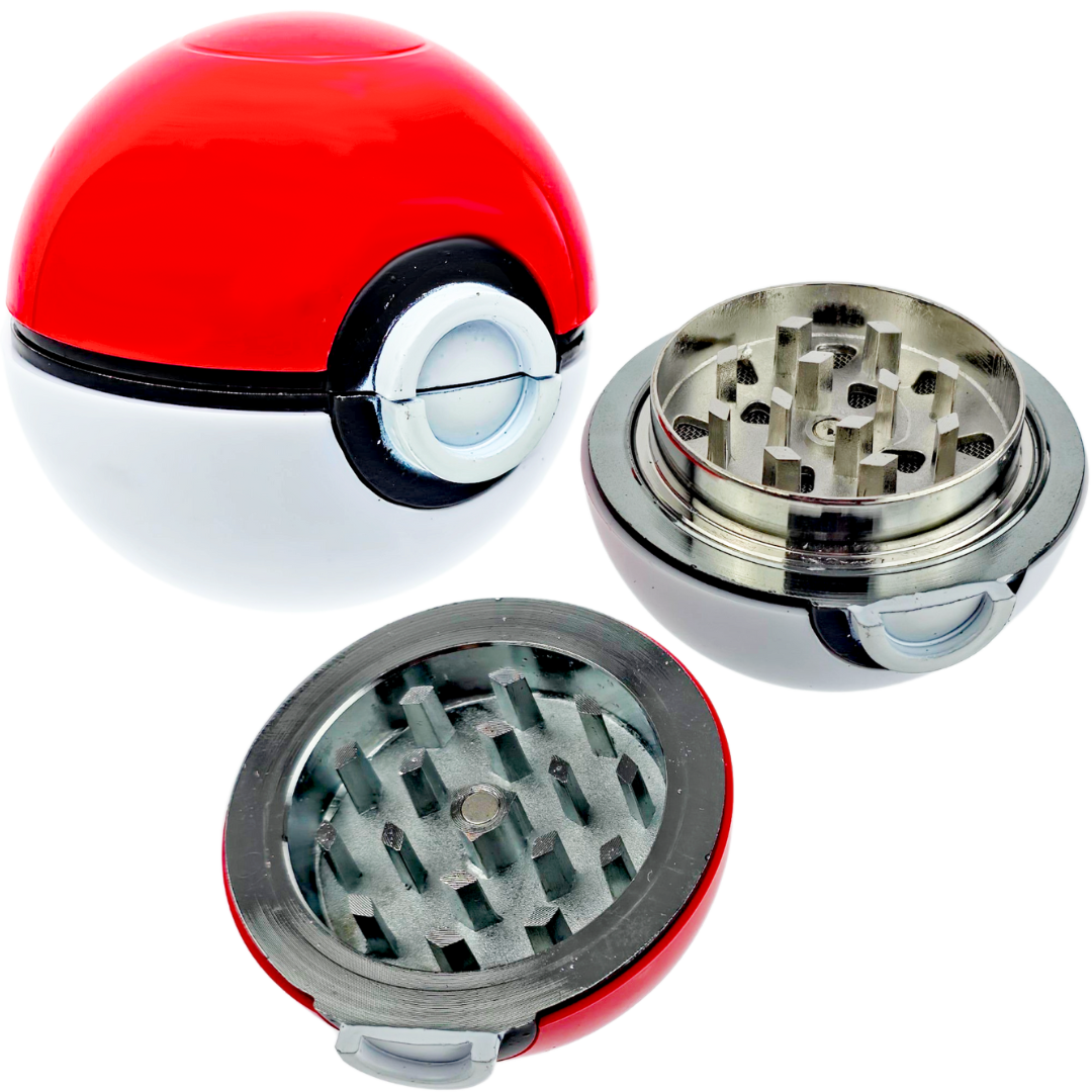 2.5" Pokeball Grinder - front view