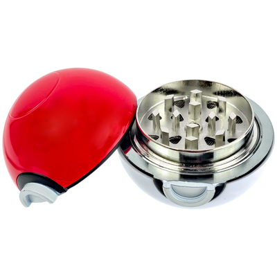 2.5" Pokeball Grinder - close-up