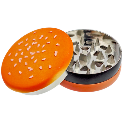 2.5" Hamburger Three Piece Grinder - side view
