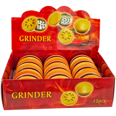 2.5" Hamburger Three Piece Grinder - packaging