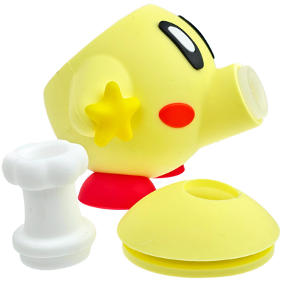 4.5" Silicone Kirby Rig - detail view