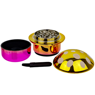 3″ Shiny Mushroom Grinder