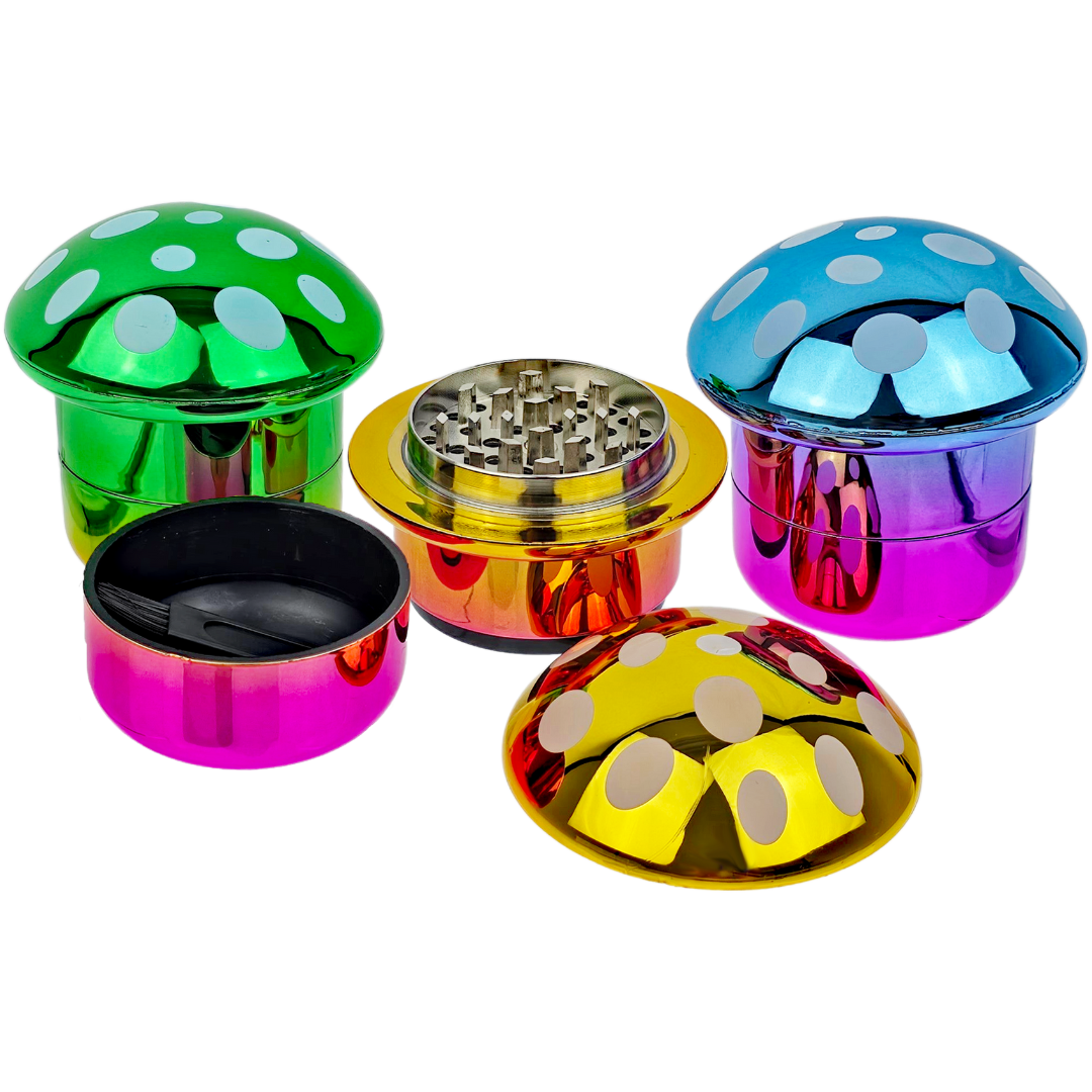 3″ SHINY MUSHROOM GRINDER