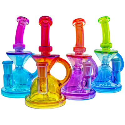 6" Iridescent Rainbow Recycler