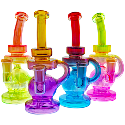 6" V3 Iridescent Rainbow Recycler
