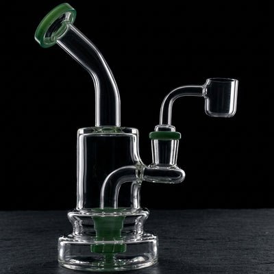 7.5" Color Accent Showerhead Cake Rig in Green
