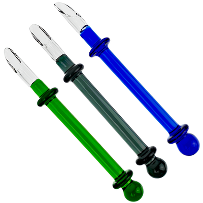 5" Glass Color Scoop Dab Tool