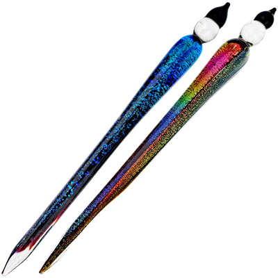 5.5" Glass Dichro Candle Dab Tool