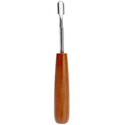 5" Metal & Bamboo Paddle Dab Tool