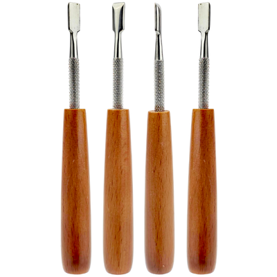 5" Metal & Bamboo Flat Dab Tool