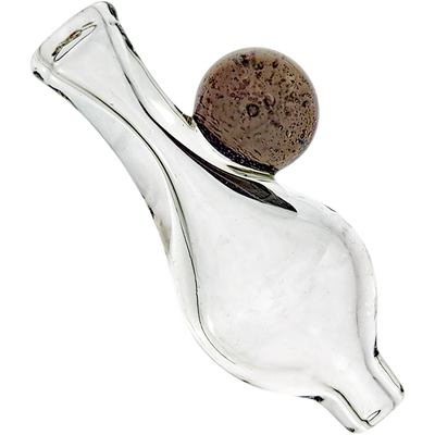 2″ TEARDROP ORB W/ CFL DOT CARB CAP