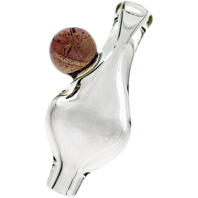 2″ TEARDROP ORB W/ CFL DOT CARB CAP