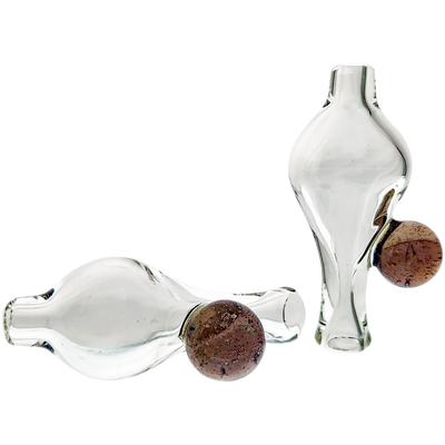 2″ TEARDROP ORB W/ CFL DOT CARB CAP
