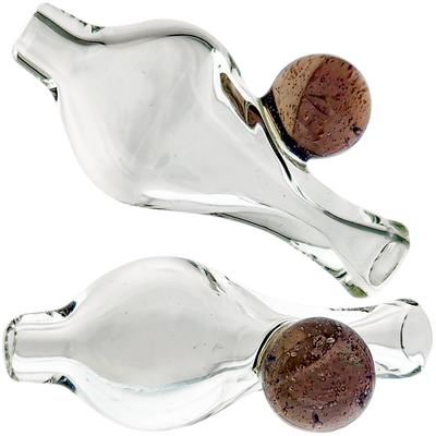 2″ TEARDROP ORB W/ CFL DOT CARB CAP