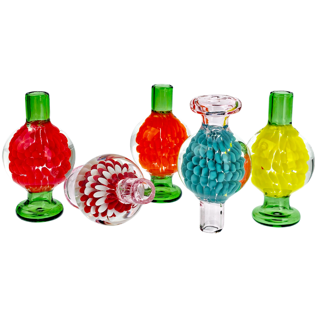 2″ COLOR DOT IMPLOSION CARB CAP