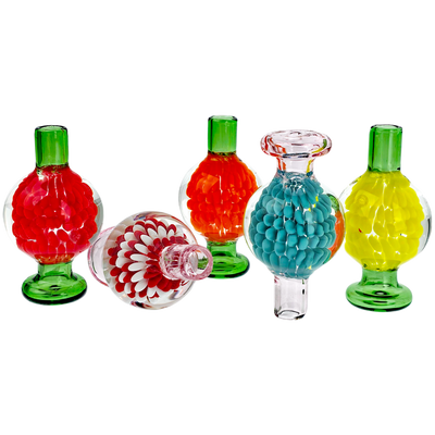 2″ COLOR DOT IMPLOSION CARB CAP