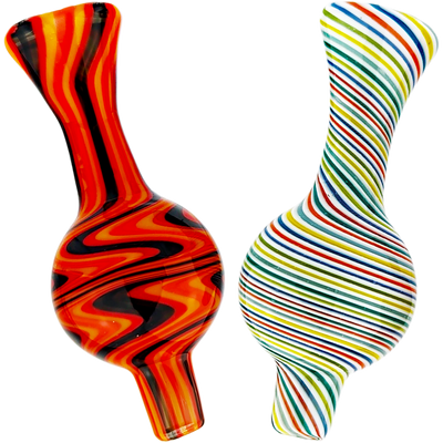 2.5″ MULTI COLOR SPIRAL CARB CAP