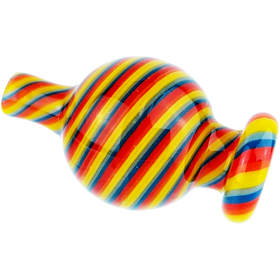 2″ COLOR SPIRAL BUBBLE CARB CAP