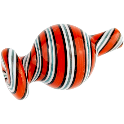 2″ COLOR SPIRAL BUBBLE CARB CAP