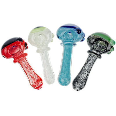 4" Frit Maria Two-Tone Encalmo Hand Pipe