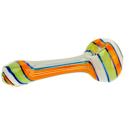 5" Twisted Vac Stack Cane Hand Pipe
