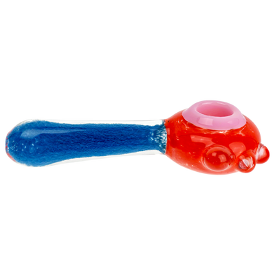 5" Frit Flat Head Hand Pipe