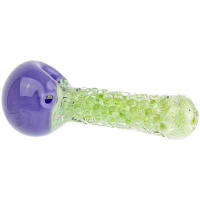 5" Two-Tone Clear Dot Hand Pipe