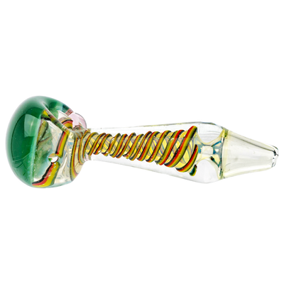 5" Fume Reduction Rasta Line Hand Pipe