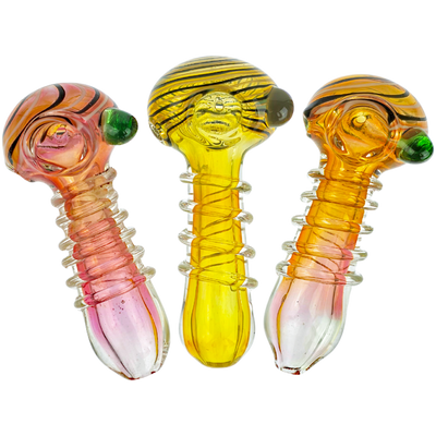 5" Fume Threaded Body Hand Pipe