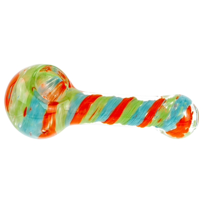 5" Frit Color Swirl Hand Pipe