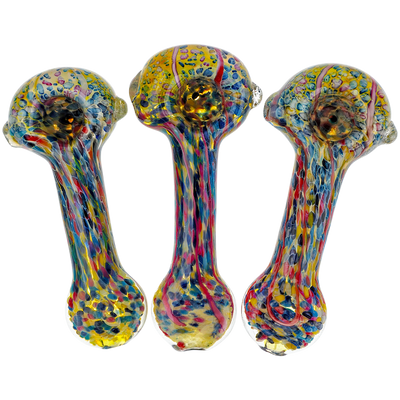 5" Fume Confetti Frit Hand Pipe