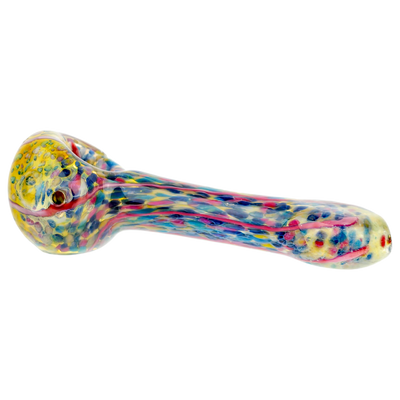 5" Fume Confetti Frit Hand Pipe