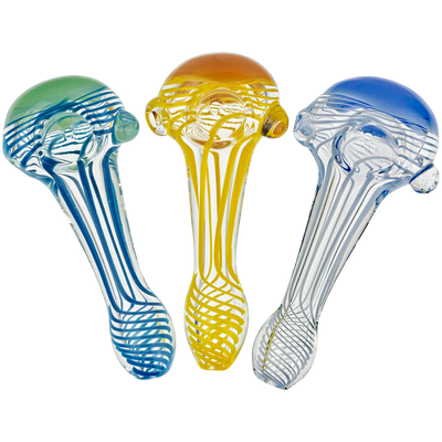5" Color Head & Linework Hand Pipe
