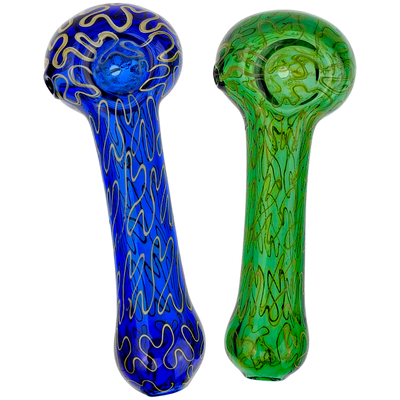5" Color & Linework Hand Pipe