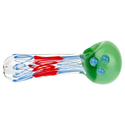 5" Two-Tone Head Linework Hand Pipe