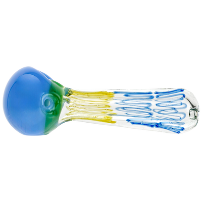 5" Two-Tone Head Linework Hand Pipe