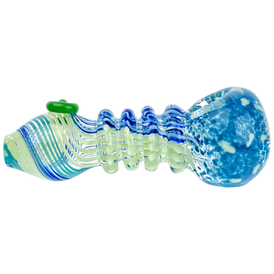 4.5" Color Frit & Spiral Maria Hand Pipe