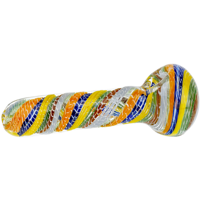 5" Multicolor Spiral Hand Pipe