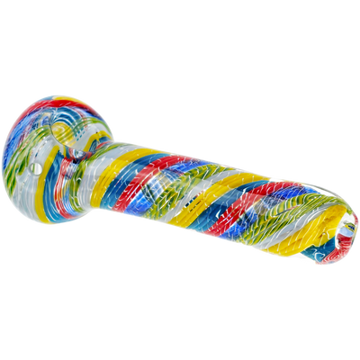 5" Multicolor Spiral Hand Pipe