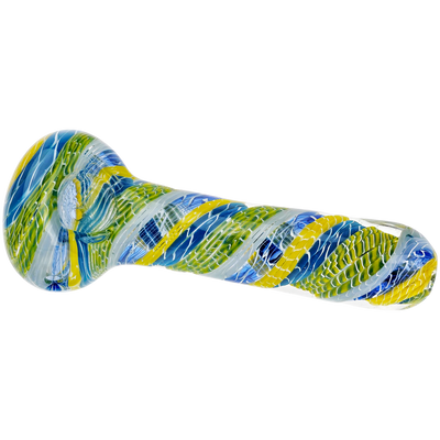 5" Multicolor Spiral Hand Pipe