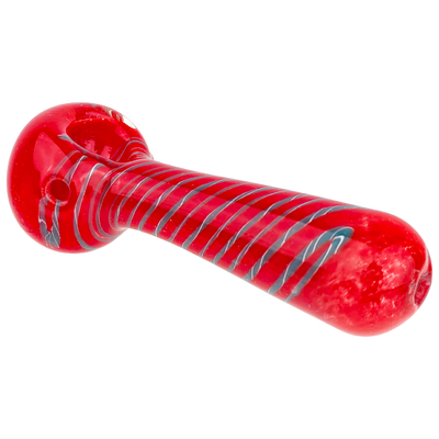 5" Color Frit & Linework Hand Pipe