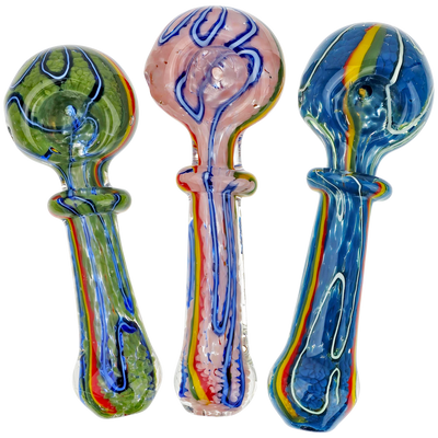 5" Frit Color Line Maria Hand Pipe