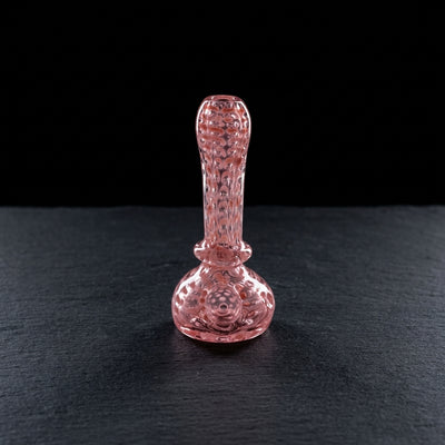 4.5" Wrap & Rake Bubble Trap Hand Pipe in Pink