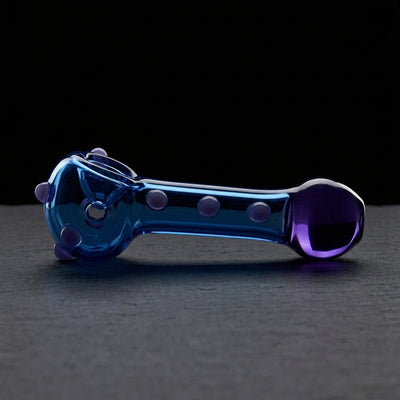 5" Two-Tone Color Hand Pipe in Blue