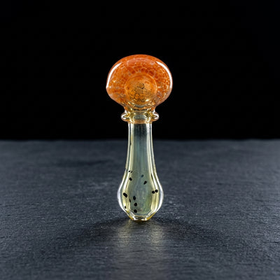 4" Frit Head Fume Maria Hand Pipe in Blue