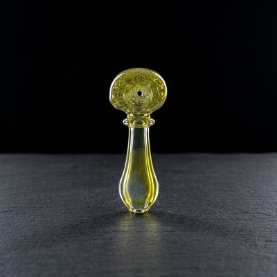 4" Frit Head Fume Maria Hand Pipe in Lime Green
