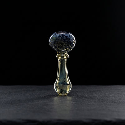 4" Frit Head Fume Maria Hand Pipe in Purple