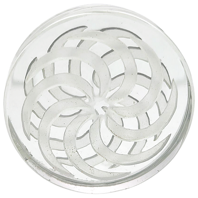 2″ CARVED SPINNER DISC CARB CAP