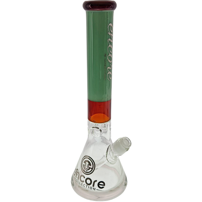 16" Encore Two-Tone Thick Base Beaker - alternate angle