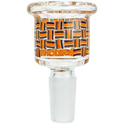 2.5" 14mm Basket Weave Decal Flower Bowl - packaging